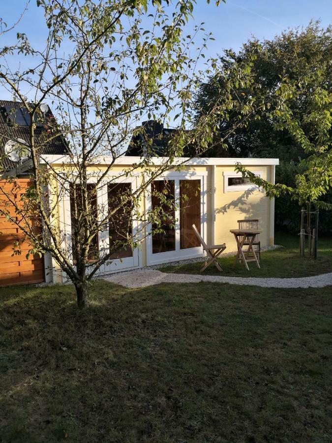 25 Qm Holz Bungalow, Garten-Grill, Gehoben, Optimiert, Massivholzbett Scharbeutz Exteriér fotografie